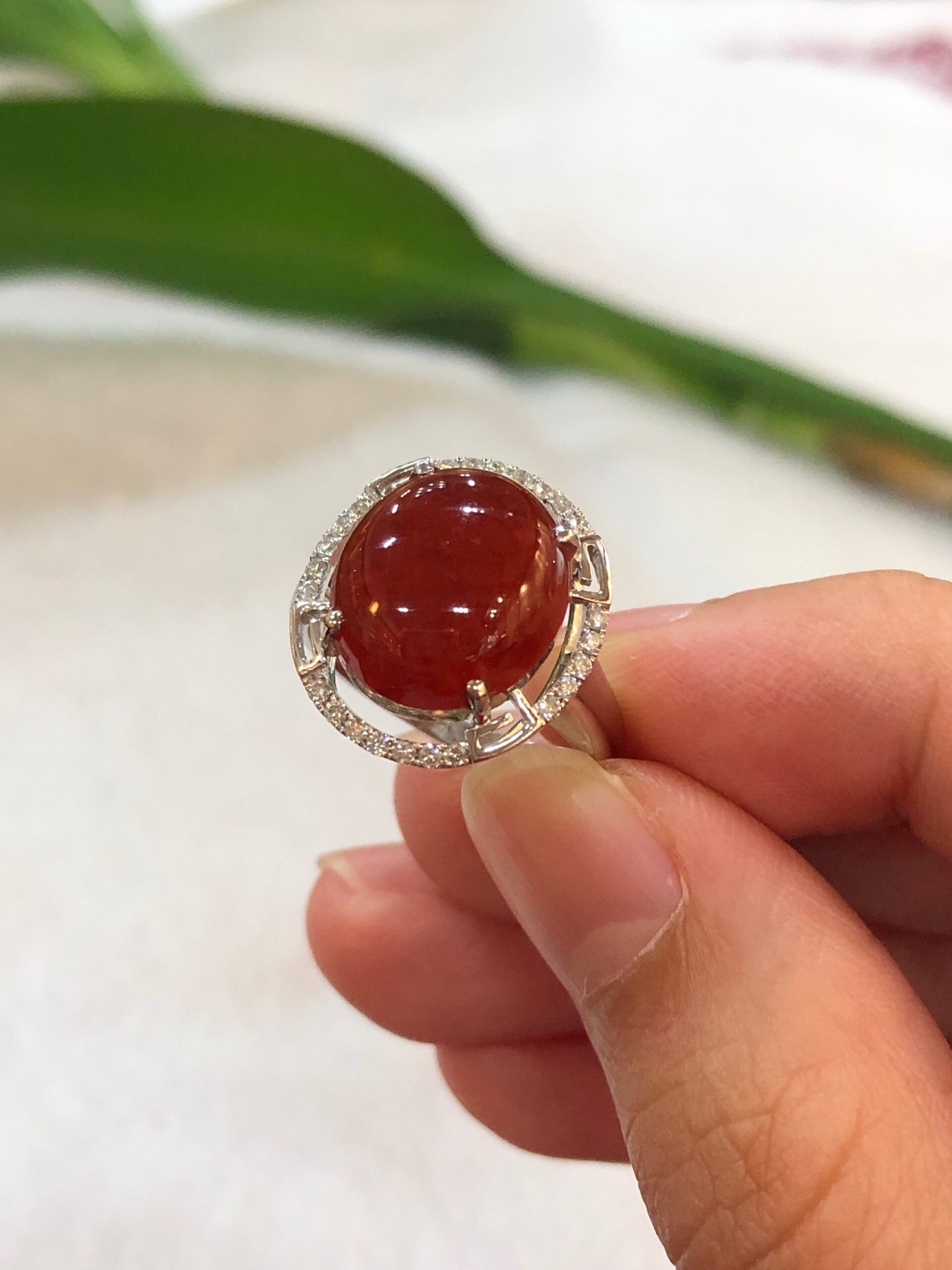 Red jade ring on sale meaning