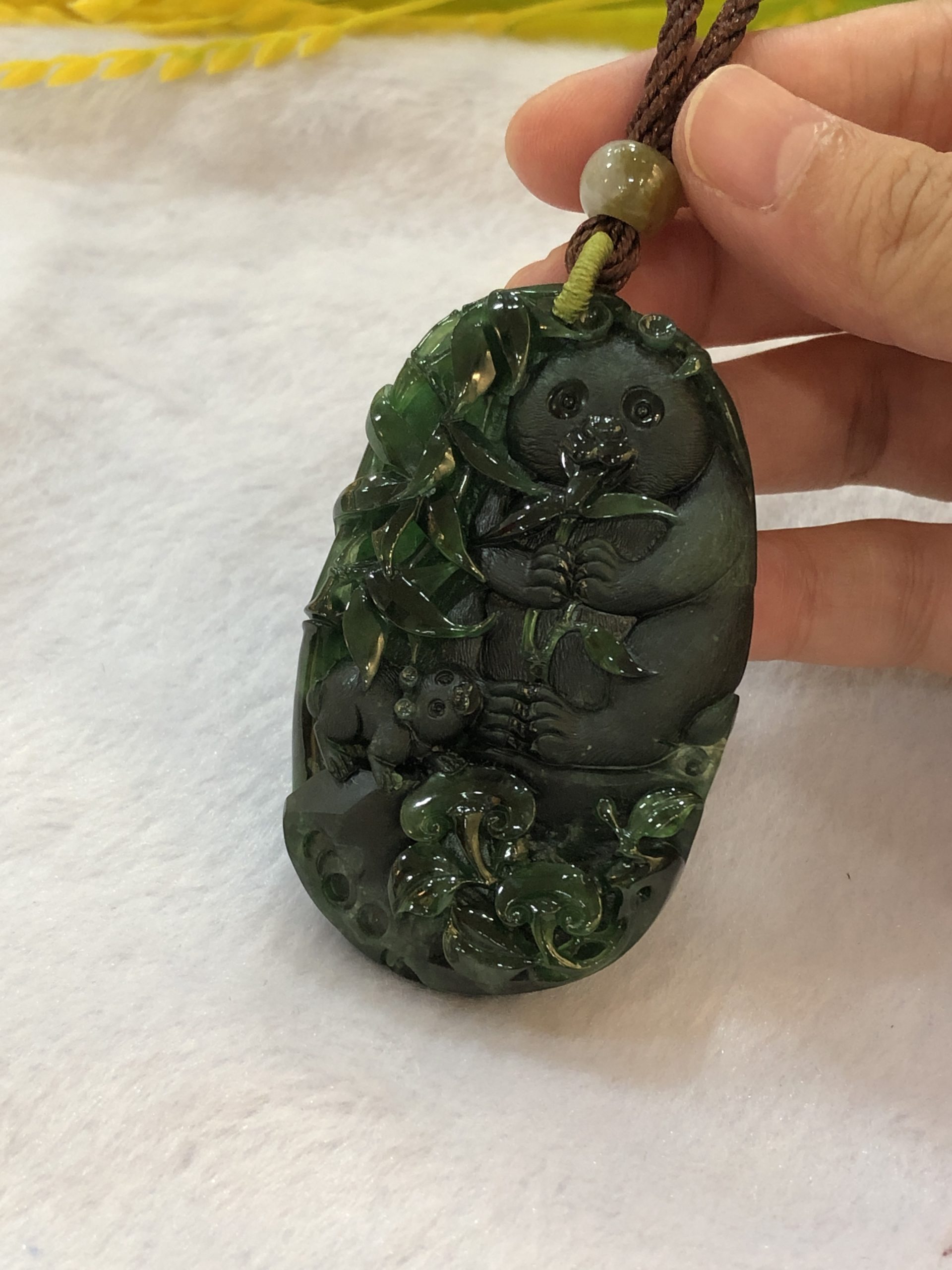 Jade on sale animal pendants