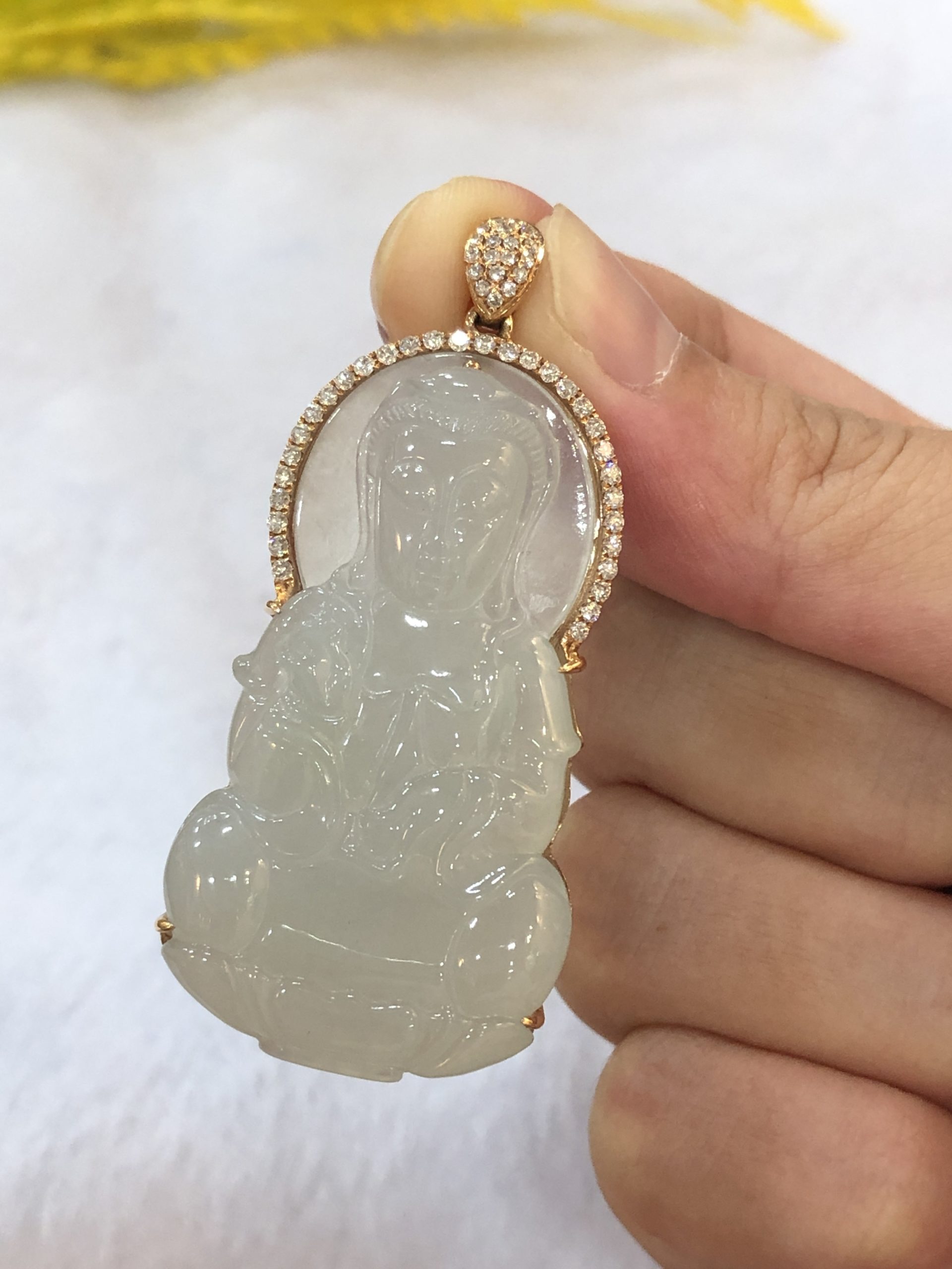 Jade kwan deals yin pendant