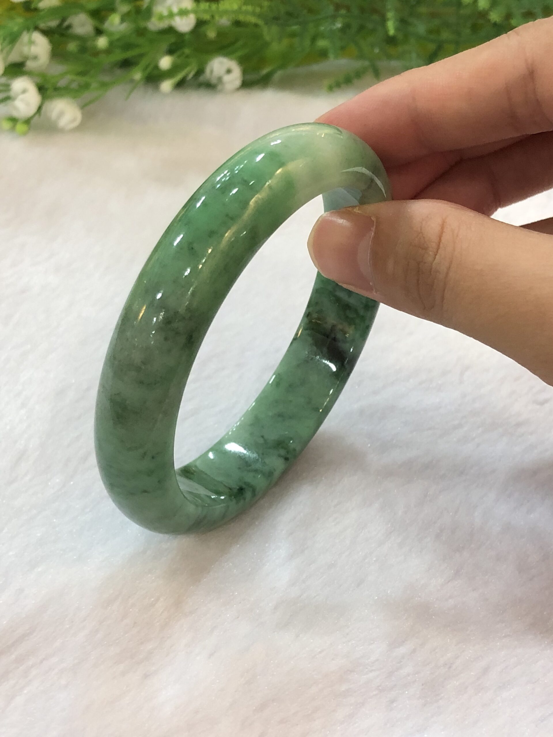 Pure jade sale bracelet