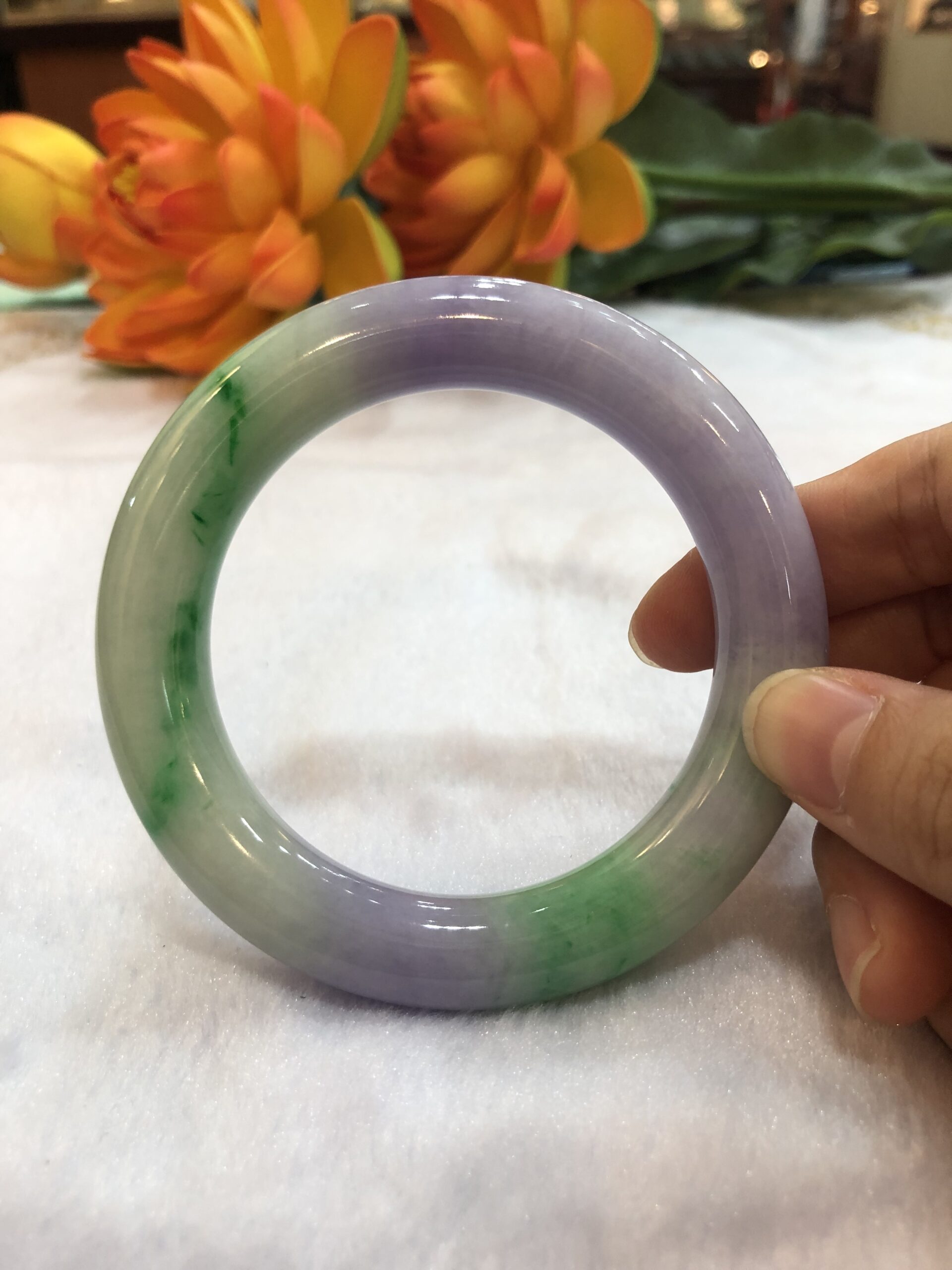 jade circle bracelet