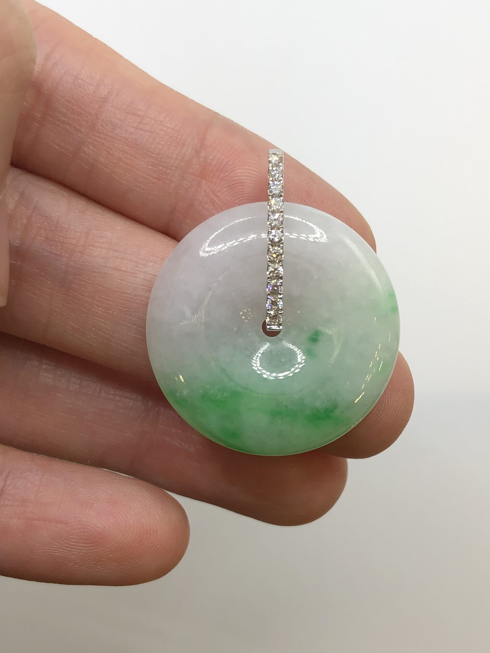 Jade on sale coin pendant